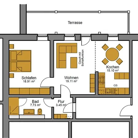 Appartement Im Ostseebad In Strandnaehe, Kurhaus Nordstrand,naehe Binz Und Sellin *